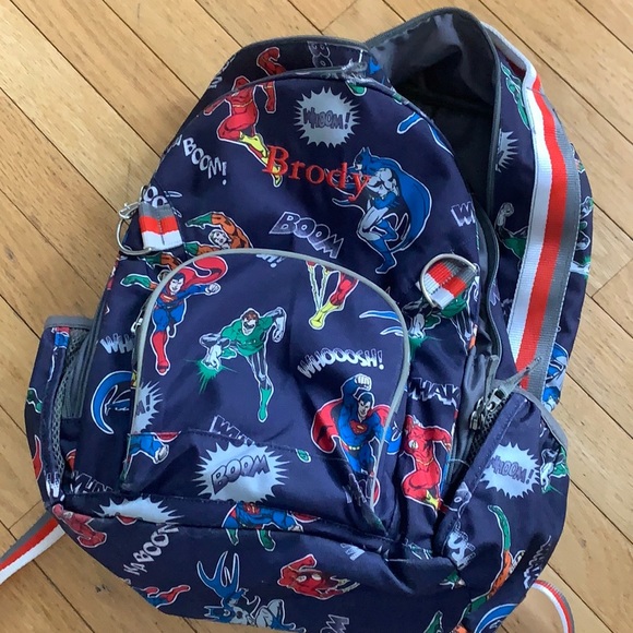 pottery barn baseball backpack